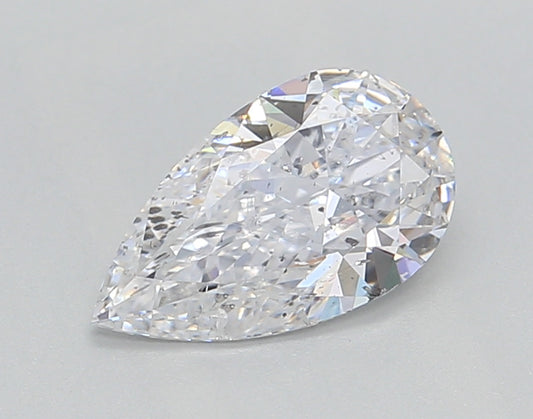 GIA 1.00 Carat Natural D I1 Pear Diamond SE-5011