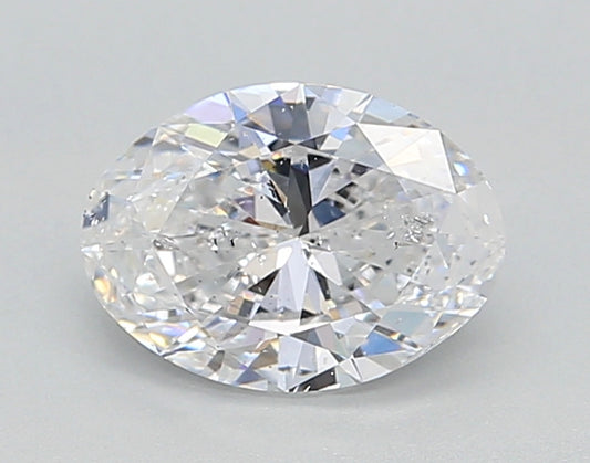 GIA 1.00 Carat Natural D I1 Oval Diamond SE-5326
