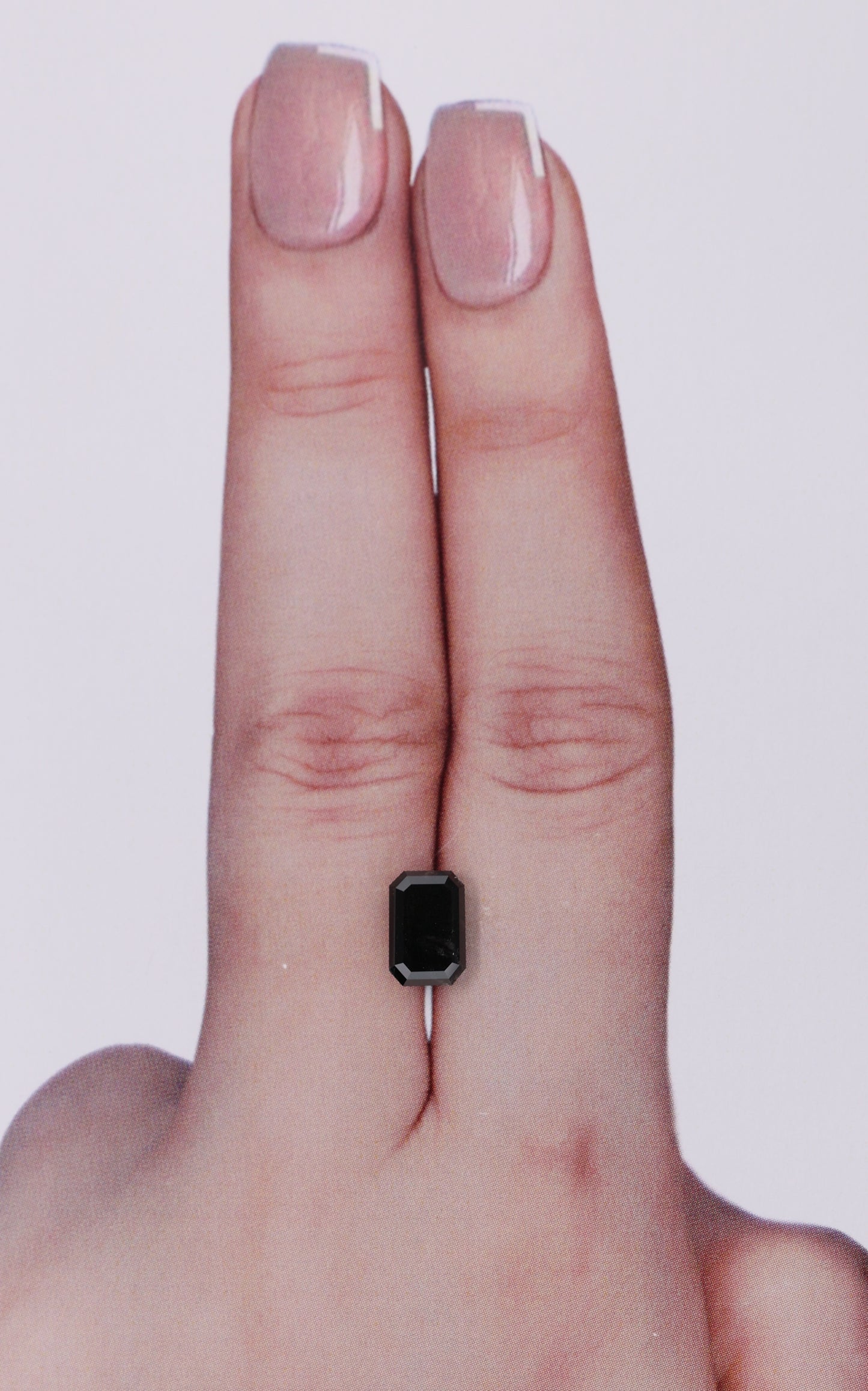 1.32 Carat Natural Fancy Black Emerald Diamond SE-9814