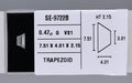 0.47 Carat Natural G VS1 Trapezoid Diamond SE-9722B