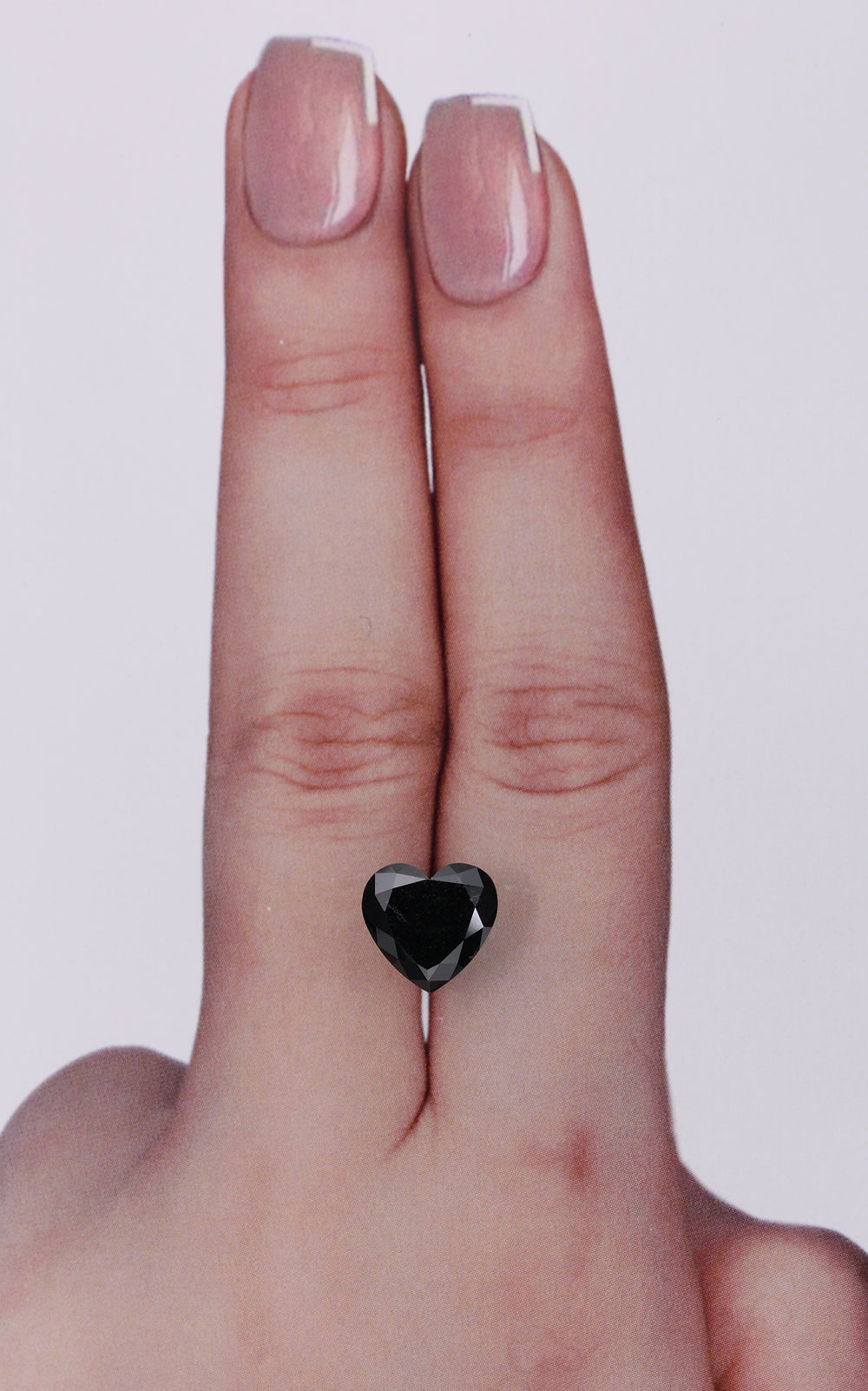 IGI 2.69 Carat Natural Fancy Black Heart Diamond SE-10262IN