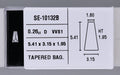 0.26 Carat Natural D VVS1 Tapered baguette Diamond SE-10132B