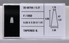 0.21 Carat Natural F VS2 Tapered baguette Diamond SE-9874A