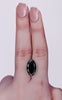 GIA 5.41 Carat Natural Fancy Black Oval Diamond SE-10017GN