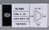 0.64 Carat Natural G SI1 Trapezoid Diamond SE-10387