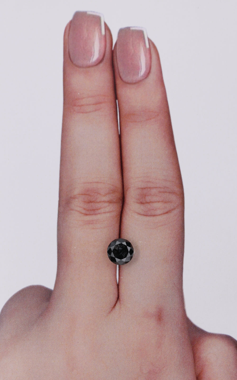 IGI 1.11 Carat Natural Fancy Black Round Diamond SE-10470IN