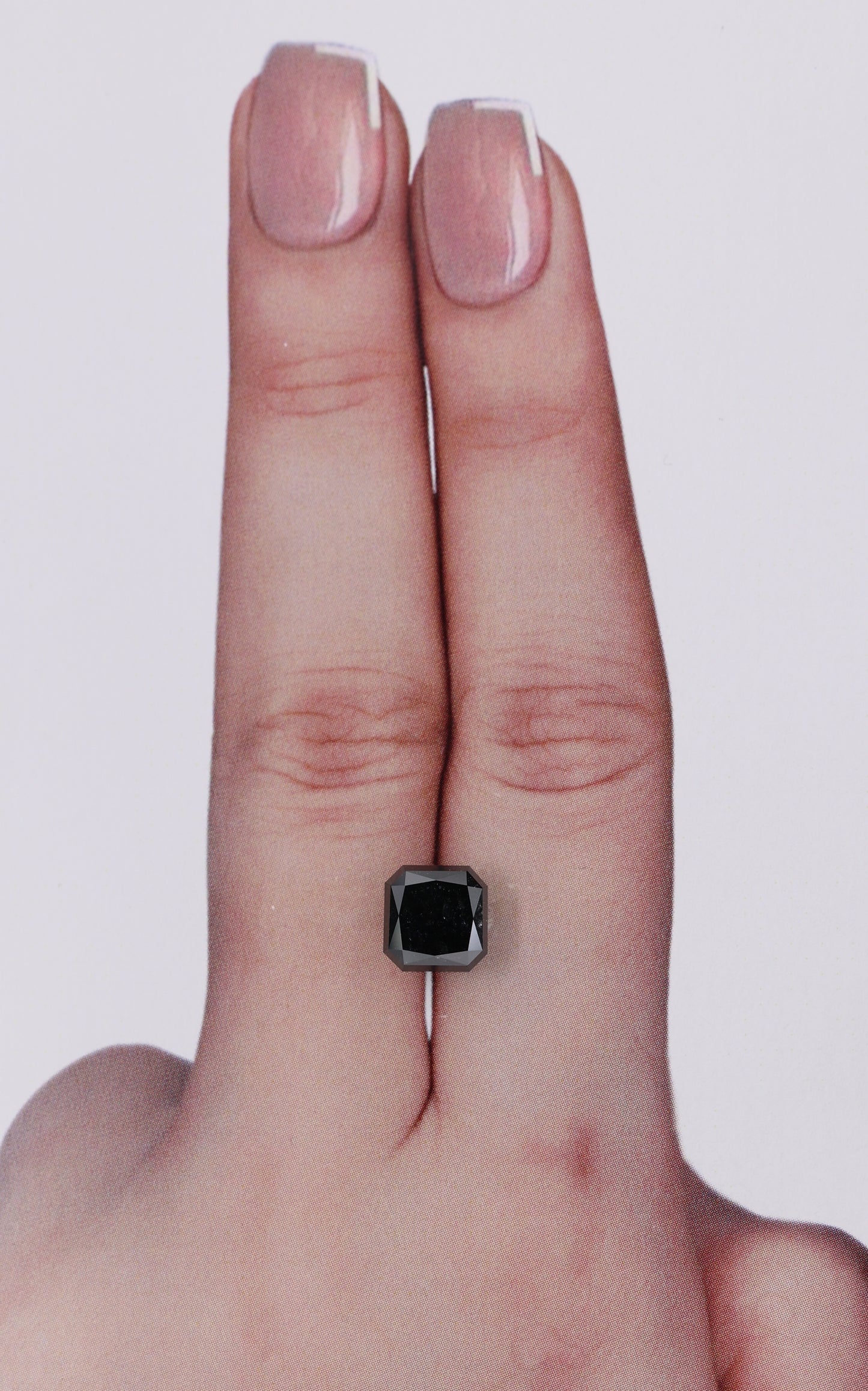 IGI 2.44 Carat Natural Fancy Black Radiant Diamond SE-10478IN