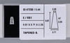 0.44 Carat Natural E VS1 Tapered baguette Diamond SE-9725B