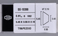 0.61 Carat Natural G VS2 Trapezoid Diamond SE-10390