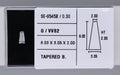 0.30 Carat Natural G VVS2 Tapered baguette Diamond SE-9545B