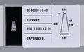 0.40 Carat Natural E VVS2 Tapered baguette Diamond SE-9600B