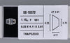1.15 Carat Natural F VS1 Trapezoid Diamond SE-10372
