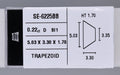 0.22 Carat Natural D SI1 Trapezoid Diamond SE-6225BB