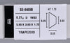 0.21 Carat Natural D VVS2 Trapezoid Diamond SE-8469BB
