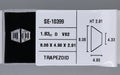 1.83 Carat Natural D VS2 Trapezoid Diamond SE-10399