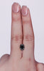 GIA 1.11 Carat Natural Fancy Black Oval Diamond SE-9498GN