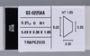 0.21 Carat Natural D SI1 Trapezoid Diamond SE-6225AA