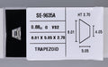 0.88 Carat Natural G VS2 Trapezoid Diamond SE-9635A
