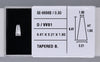 0.30 Carat Natural D VVS1 Tapered baguette Diamond SE-9666B