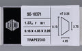 1.37 Carat Natural F SI1 Trapezoid Diamond SE-10371