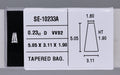 0.23 Carat Natural D VVS2 Tapered baguette Diamond SE-10233A
