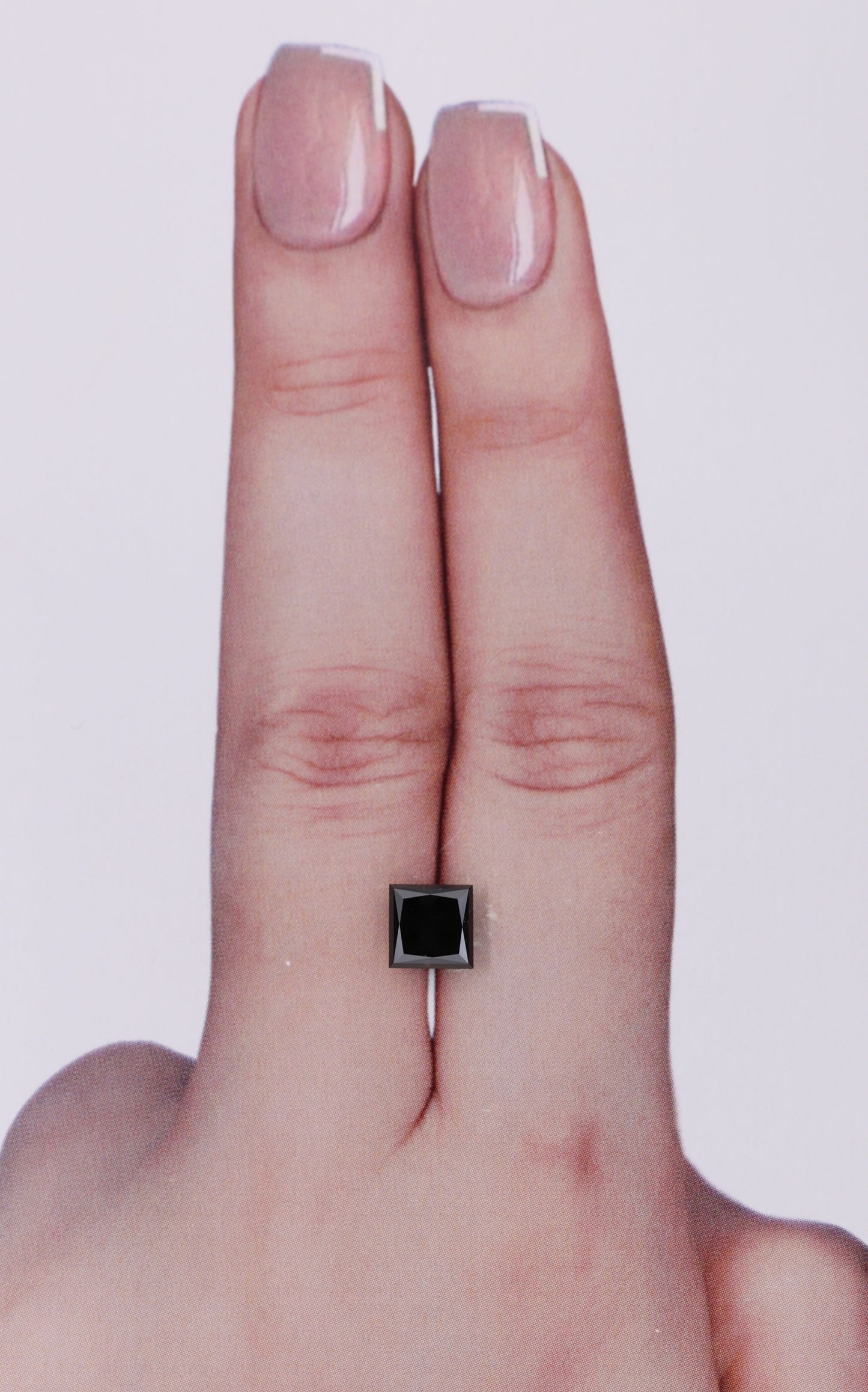 1.11 Carat Natural Fancy Black Princess Diamond SE-9855