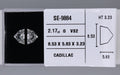 2.17 Carat Natural G VS2 Trapezoid Diamond SE-9884