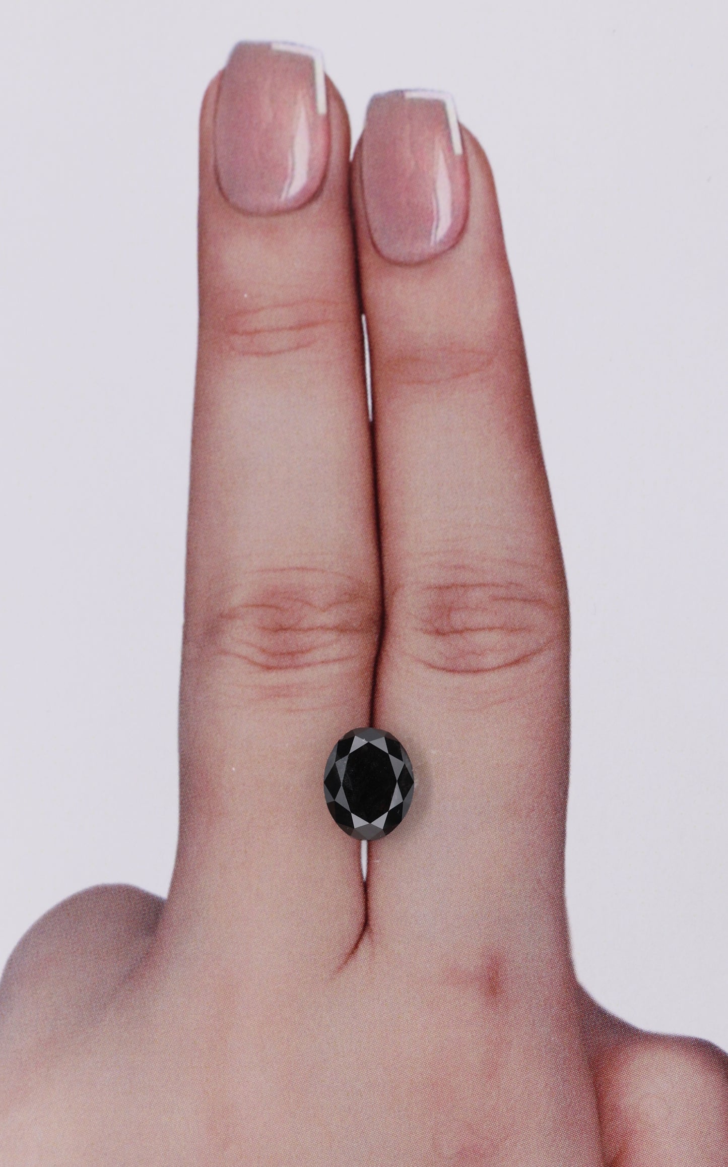2.26 Carat Natural Fancy Black Oval Diamond SE-10421