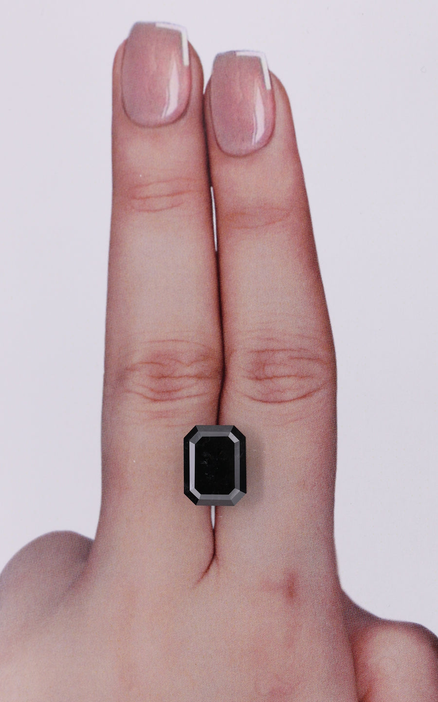 5.15 Carat Natural Fancy Black Emerald Diamond SE-10279