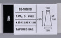 0.20 Carat Natural D VVS2 Tapered baguette Diamond SE-10061B