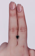 IGI 0.65 Carat Natural Fancy Black Calf Diamond SE-10219IN