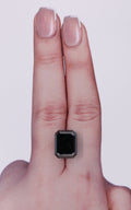 9.71 Carat Natural Fancy Black Emerald Diamond SE-9937