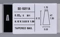 0.22 Carat Natural E SI1 Tapered baguette Diamond SE-10211A