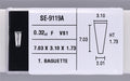 0.32 Carat Natural F VS1 Tapered baguette Diamond SE-9119A