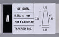 0.26 Carat Natural E VS1 Tapered baguette Diamond SE-10055A