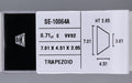 0.71 Carat Natural E VVS2 Trapezoid Diamond SE-10064A