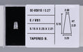 0.27 Carat Natural E VS1 Tapered baguette Diamond SE-9581B