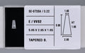 0.22 Carat Natural E VVS2 Tapered baguette Diamond SE-9726AA