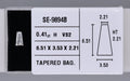 0.41 Carat Natural H VS2 Tapered baguette Diamond SE-9894B