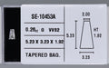 0.26 Carat Natural G VVS2 Tapered baguette Diamond SE-10453A
