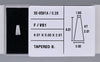 0.28 Carat Natural F VS1 Tapered baguette Diamond SE-9591A