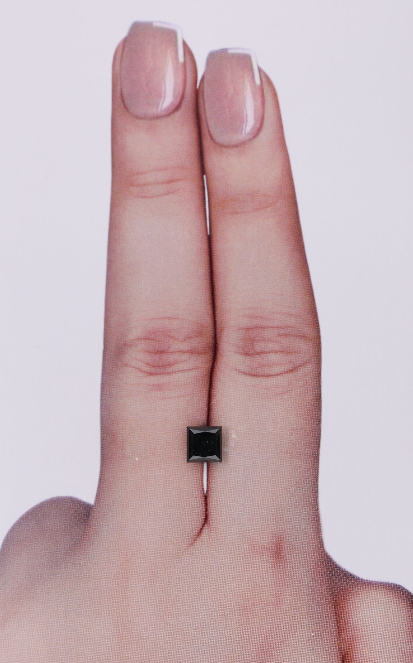 IGI 0.87 Carat Natural Fancy Black Princess Diamond SE-9861IN