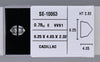 0.78 Carat Natural E VVS1 Trapezoid Diamond SE-10063
