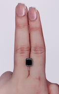 2.06 Carat Natural Fancy Black Emerald Diamond SE-10283