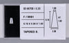 0.23 Carat Natural F VVS1 Tapered baguette Diamond SE-9670B