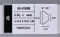 0.20 Carat Natural E VVS2 Trapezoid Diamond SE-4192BB