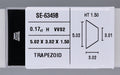 0.17 Carat Natural H VVS2 Trapezoid Diamond SE-6349BBB