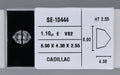 0.58 Carat Natural E VS2 Trapezoid Diamond SE-10444A