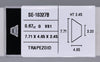 0.67 Carat Natural G VS1 Trapezoid Diamond SE-10327B