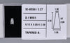0.27 Carat Natural D VVS1 Tapered baguette Diamond SE-9609A